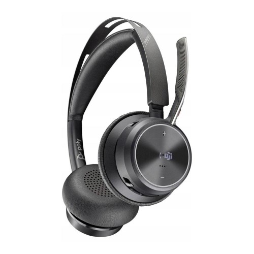 Słuchawki bezprzewodowe z mikrofonem Poly Voyager Focus 2 Microsoft Teams USB-A + Charging Stand - 2266882