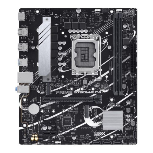Płyta Asus PRIME B760M-R D4 /B760/DDR4/SATA3/M.2/USB3.0/PCIe4.0/s.1700/mATX - 1879200