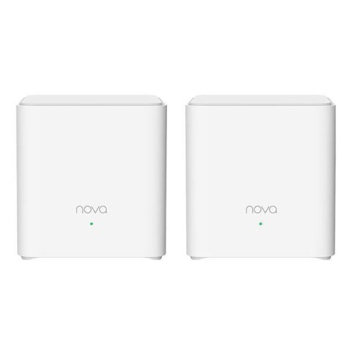 System Mesh Tenda Nova MX3 (2-pack) Wi-Fi 6 AX1500 1xWAN 1xLAN - 2272181