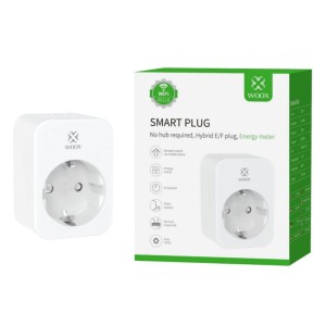 Gniazdko Smart Woox 16A Wi-Fi z pomiarem zużycia prądu