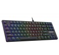 Klawiatura bezprzewodowa Defender CLEIKOS GK-135 mechaniczna bluetooth + 2.4 GHz + kabel Gaming RGB outemu - 2273267