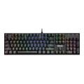Klawiatura przewodowa Defender MIRAX GK-352 MECHANICZNA podświetlana gaming RGB outemu blue - 2273281