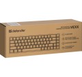 Klawiatura przewodowa Defender VEXX GK-084 MECHANICZNA podświetlana gaming outemu red - 2273300