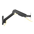 LOGILINK BP0145 Monitor Wall mount 17-32inch steel gas spring arm length: 450 mm - 2255738