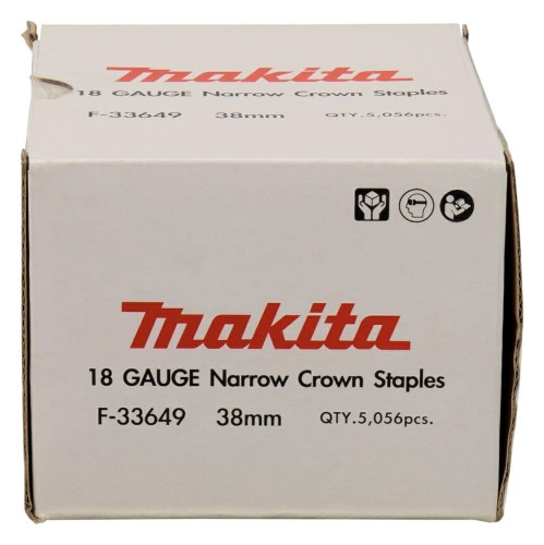 MAKITA ZSZYWKI 18GA 5,7x38mm /5056szt. OCYNKOWANE - 2242170