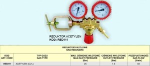 REDUKTOR ACETYLEN      RED111 .
