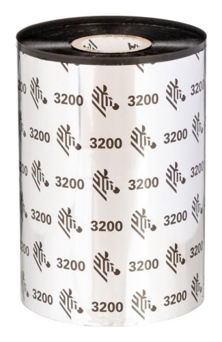Taśma woskowo-żywiczna Zebra 3200 Premium High-Performance Wax/Resin czarna 83mmx300m rdzeń 25mm - 2278386