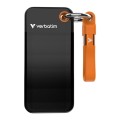 Dysk SSD zewnętrzny Verbatim Pocket SSD 1TB USB-C 3.2 Gen 2 czarny/pomarańczowy - 2278832