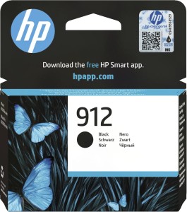 HP 912 BLACK ORIGINAL INK/CARTRIDGE