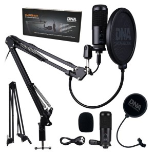 DNA CM USB KIT - Mikrofon pojemnościowy USB zestaw rozszerzony