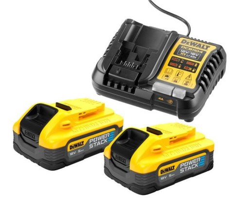DEWALT.ŁADOWARKA DCB1104 +2x5,0Ah POWERSTACK DCB1104H2 - 2286044