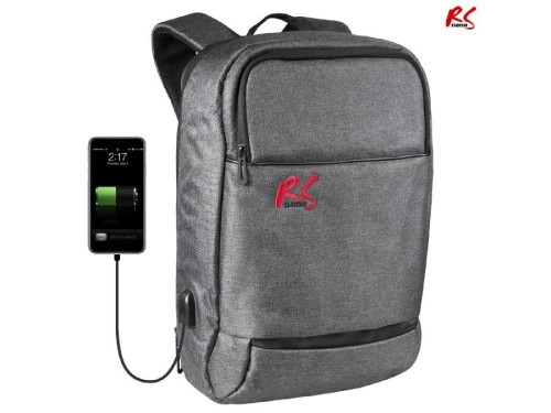 Plecak antykradzieżowy NanoRS RS915 S notebook 15,6, tablet, port USB do ładowania telefonu, szary - 966770