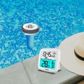 Stacja pogodowa GreenBlue GB216 z termometrem basenowym, zasięg 60m, czujnik pływający, temperatura, godzina, kalendarz, DCF - 1316027