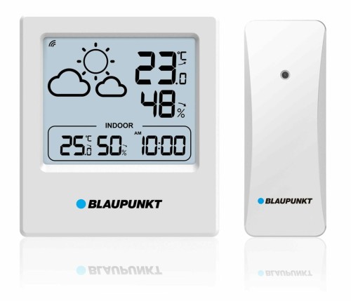 BLAUPUNKT Stacja pogodowa z czujnikiem zewnętrznym WS10WH - 1455823