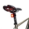 Lampka rowerowa tylna Maclean Energy MCE355 USB AUTO STOP sensor zmierzchu COB LED max.125lm acu 450mAh - 1797541