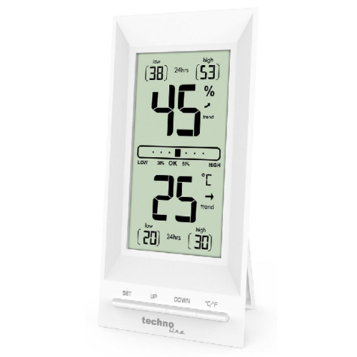 Termometr / Higrometr cyfrowy ścienny TECHNOLINE WS9129 WALL - 1132222