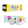 Corsair H150I Procesor Liquid cooling kit 12 cm Biały - 2282005