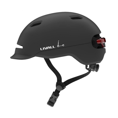 Kask rowerowy miejski Livall C20/SH50 LED/SOS 57-61cm - 1074465