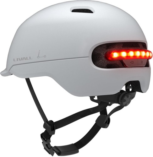 Kask rowerowy miejski Livall C20 LED/SOS 57-61cm - 2172217