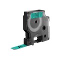 Taśma DYMO D1- 12mm x 7m czarny/zielony S0720590 (12mm ) - 2286429