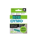 Taśma DYMO D1- 12mm x 7m czarny/zielony S0720590 (12mm ) - 891621