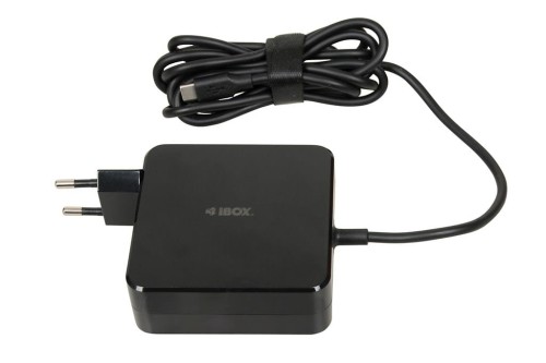Zasilacz sieciowy iBOX IUZ100TC do notebooków z USB-C Power Delivery 100W - 2256249