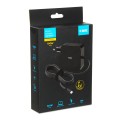 Zasilacz sieciowy iBOX IUZ100TC do notebooków z USB-C Power Delivery 100W - 2256250