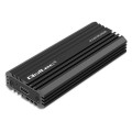 Obudowa/kieszeń Qoltec NV2270 na dysk M.2 SSD | SATA | NVMe | USB-C | 2TB - 2286919