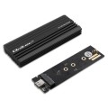 Obudowa/kieszeń Qoltec NV2270 na dysk M.2 SSD | SATA | NVMe | USB-C | 2TB - 1849051