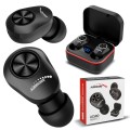 Słuchawki z mikrofonem Audiocore AC580 douszne TWS BT 5.1 30mAh, baza do ładowania 300mAh, czarne - 2287066