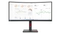Lenovo ThinkVision T34w-30 34"VA 60Hz 350nits AG HDMI DP USB Raven Black 3Y - 2275833