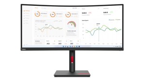 Monitor Lenovo 34" ThinkVision T34w-30 (63D4ZAT1EU) z kamerką MC60 VA UWQHD 60Hz HDMI DP HUB