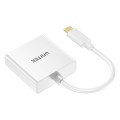 UNITEK ADAPTER USB-C-DVI 1080P@60HZ,BIAŁY,15CM M/F - 2279741