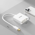 UNITEK ADAPTER USB-C-DVI 1080P@60HZ,BIAŁY,15CM M/F - 2279742