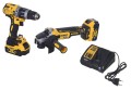 Zestaw COMBO 18V DCD796, DCG405 + 2x5,0Ah DCK208 - 1059688
