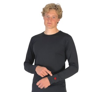Bluza z ogrzewaniem Glovii GJ1S (S; kolor czarny)
