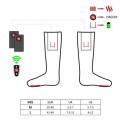GLOVII SKARPETY OGRZEWANE POWER BANKIEM ROZMIAR M (35-40), CZERWONE, BATERIE, ŁADOWARKA I PILOT W ZESTAWIE, GQ3M - 843377