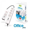 Ever OFFICE PLUS Biały 7 x gniazdo sieciowe 250 V - 2280210