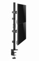 Gembird MA-D2-02 Regulowane ramię biurkowe na 2 wyświetlacze (obrót, pochylenie, reg. wysokości), 17”-32”, do 9 kg - 2283323