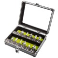 Frezy widiowe, trzpień 8 mm, zestaw 12 szt. - 2078627