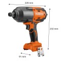 Klucz udarowy bezszcz. 1100Nm Akumulatorowy Energy+ 18V - 2192805