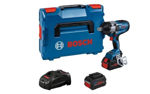 BOSCH KLUCZ UDAROWY 18V 3/4" 2x5,0Ah + GAL1840 + L-BOXX GDS 18V-1050 H - 2148043
