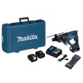 MAKITA MŁOTOWIERTARKA Z OPCJĄ KUCIA 18V 3x5,0Ah 1,9J DHR202RTE3 + ACC (D-74136) - 2005219