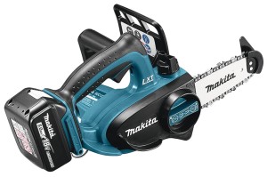 Makita DUC122RTE piła łańcuchowa Czarny, Niebieski
