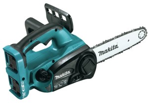 Pilarka łańcuchowa akumulatorowa do cięcia gałęzi bez akumulatora  i ładowarki MAKITA Cordless LXT DUC302Z