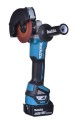 MAKITA SZLIFIERKA KĄTOWA 18V 125mm 2 x 5,0Ah LI-ION REG.OBR. BLDC WALIZKA MAKPAC DGA513RTJ - 1918450