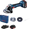 BOSCH SZLIFIERKA KĄTOWA 18V GWS 180-LI 2x4,0Ah WALIZKA - 1918446