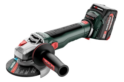 METABO.SZLIFIERKA KĄT.WB 18 LT BL 11-125 QUICK 2x5,2Ah METABOX - 1918483