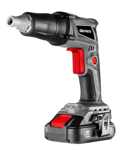 Wkrętarka akumulatorowa bezszczotkowa do płyt g/k Energy+ 18V Li-lon, 0-4400 min-1, uchwyt 1/4", - 2193148