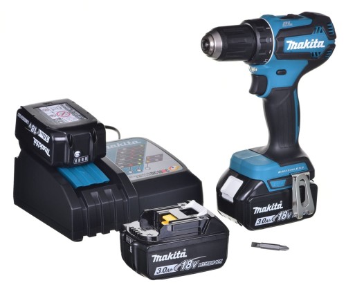 MAKITA.WKRĘTARKA 18V DDF485RF3J 50Nm 3x3,0Ah BLDC MAKPAC - 1949270